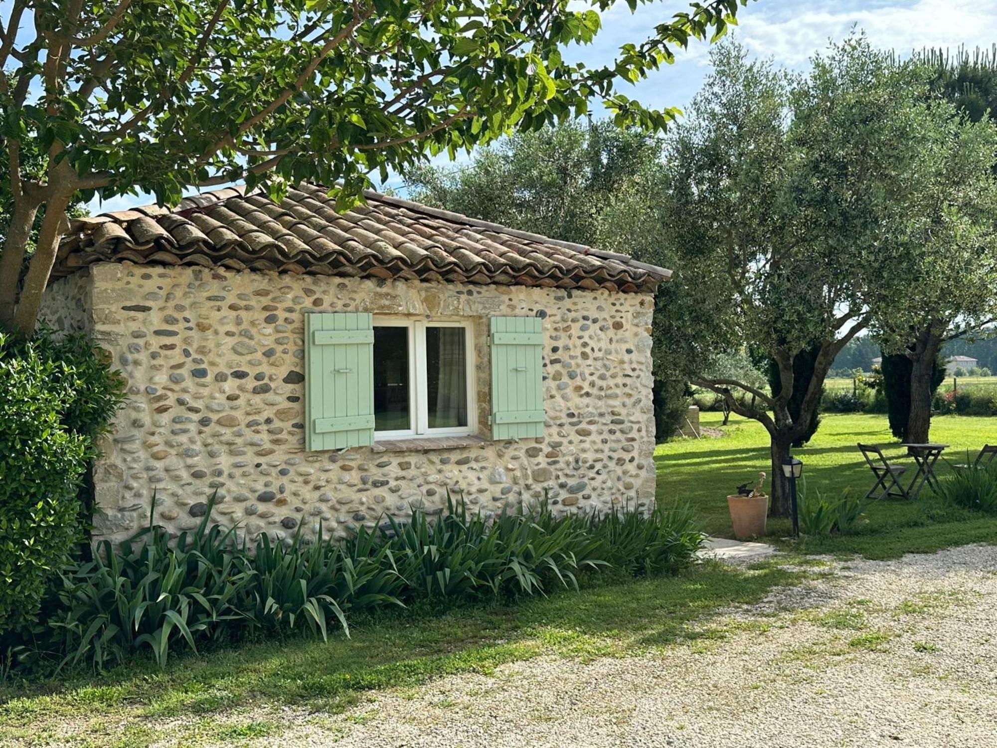 Maisonnette Independante Au Calme Dans Un Grand Jardin Chateauneuf-du-Rhone Exterior foto