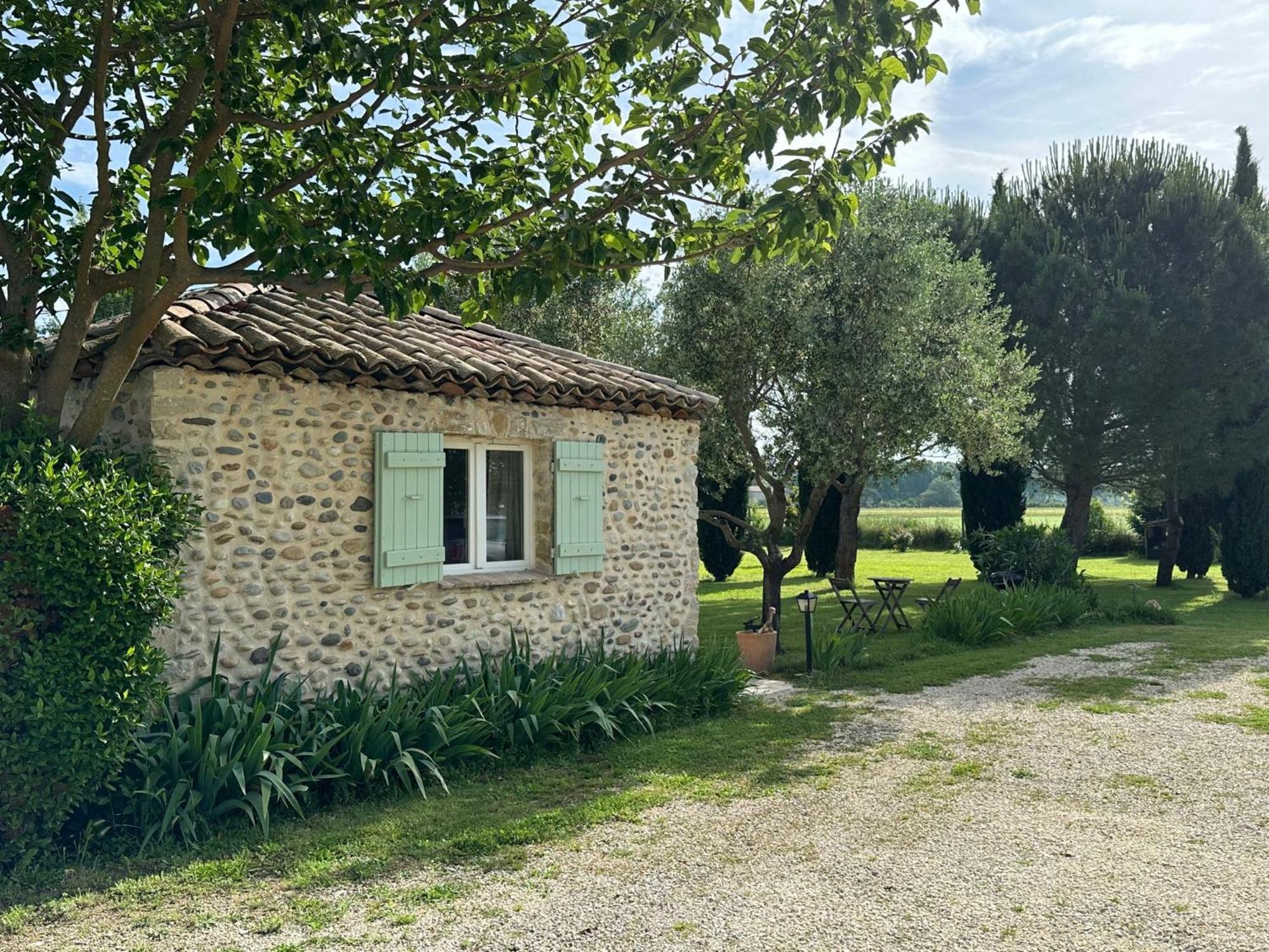 Maisonnette Independante Au Calme Dans Un Grand Jardin Chateauneuf-du-Rhone Exterior foto