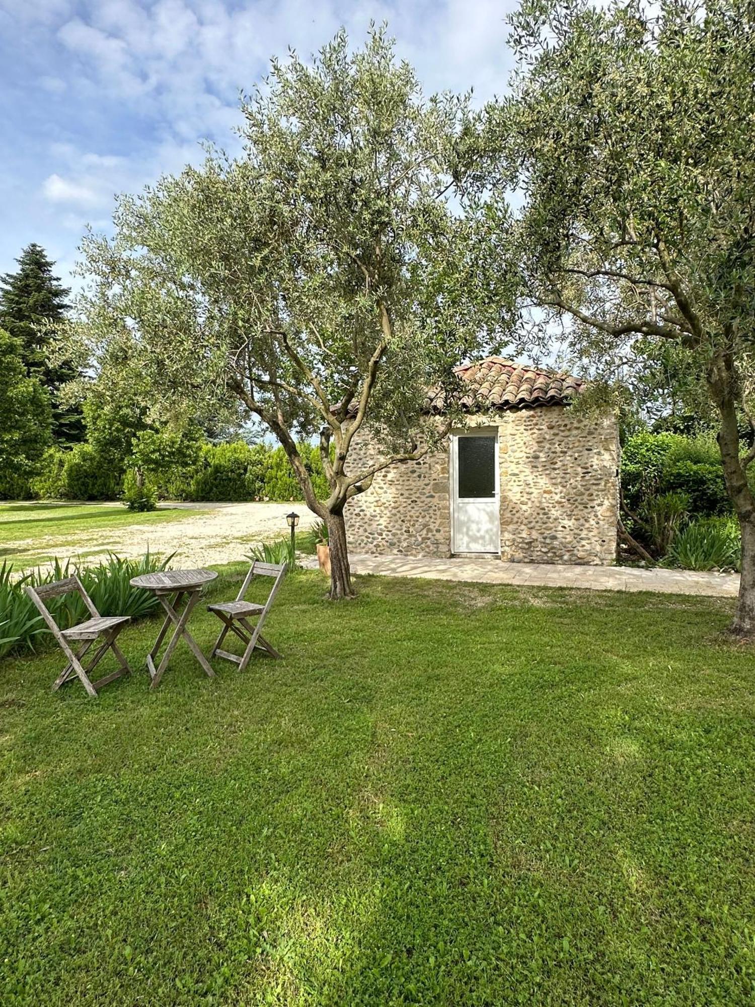 Maisonnette Independante Au Calme Dans Un Grand Jardin Chateauneuf-du-Rhone Exterior foto