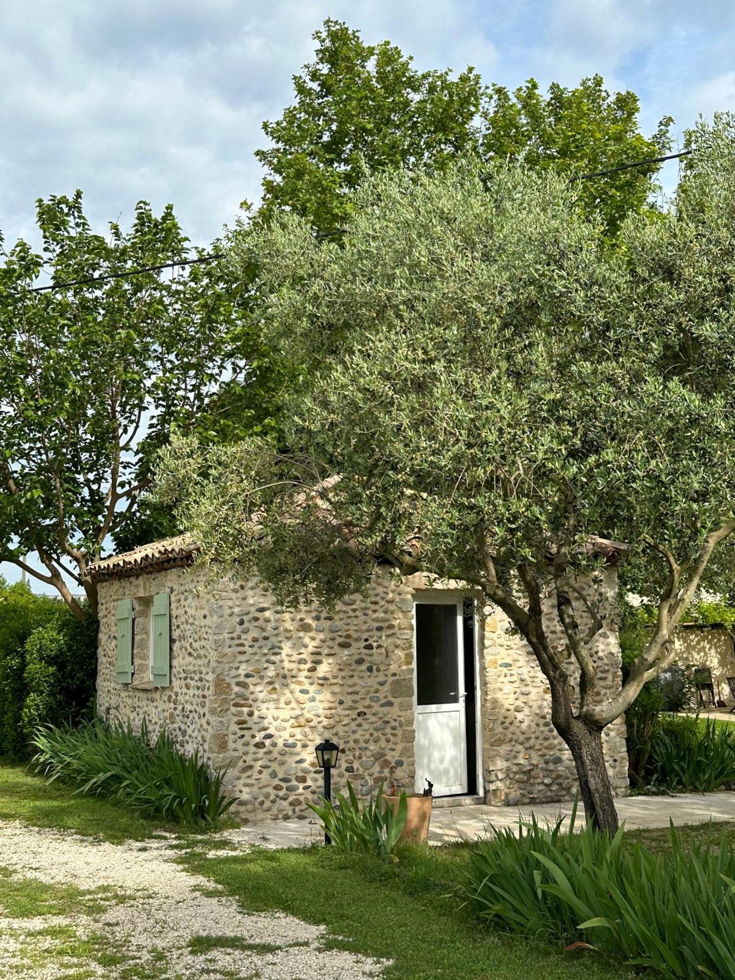 Maisonnette Independante Au Calme Dans Un Grand Jardin Chateauneuf-du-Rhone Exterior foto